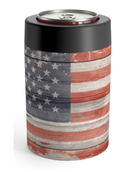 American Flag Koozie