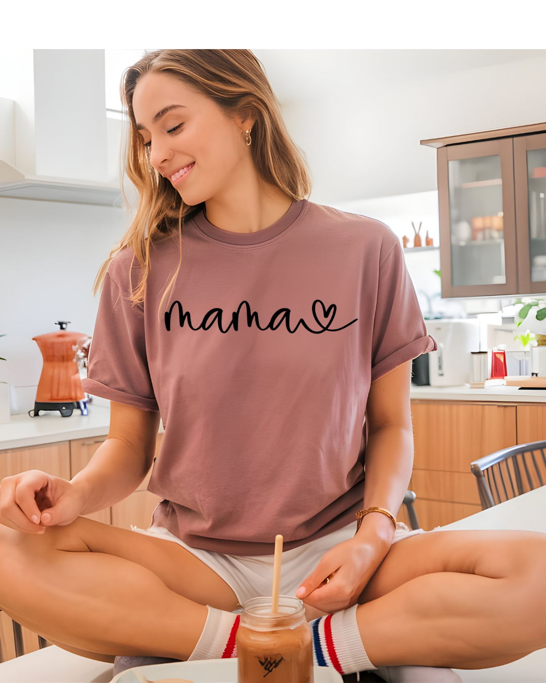 MaMa heart Tee